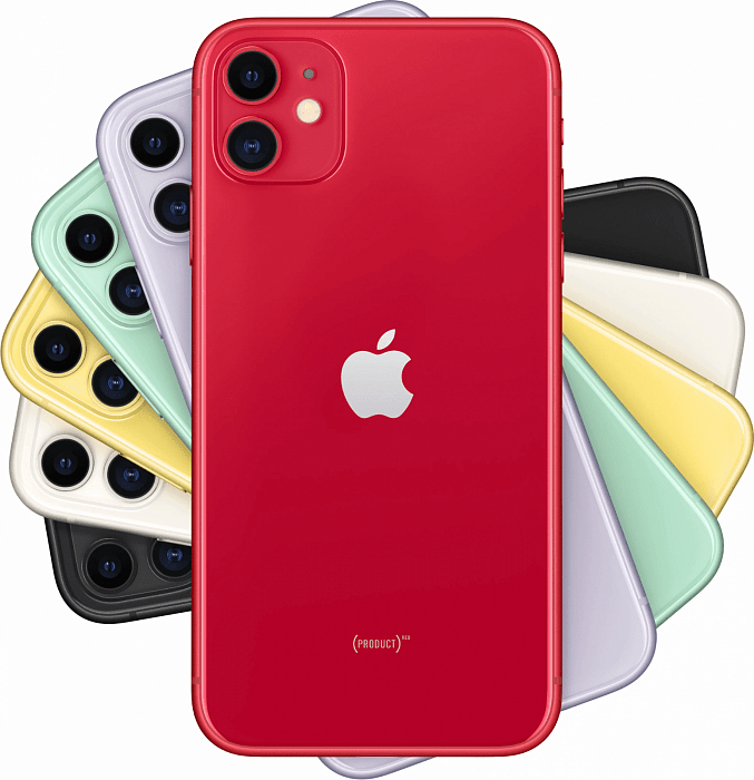 Смартфон Apple iPhone 11 128Gb MWM32RU/A (Red) купить в интернет-магазине icover