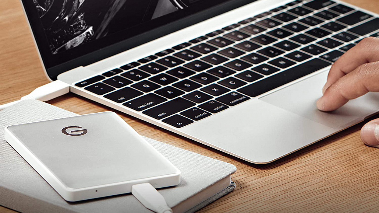 Внешний жесткий диск G-Tech G-Drive Mobile (0G10265-1) 1TB 2.5" USB-C (Space Gray) купить в интернет-магазине icover