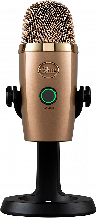 Конденсаторный микрофон Blue Microphones Yeti Nano (Cubano Gold) купить в интернет-магазине icover