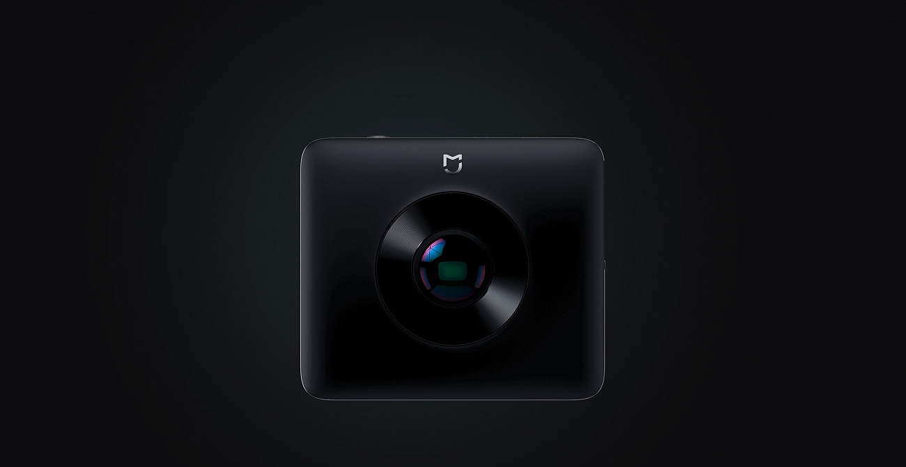 Панорамная экшн-камера Xiaomi MiJia 360 Panoramic ZRM4030GL (Black) купить в интернет-магазине icover