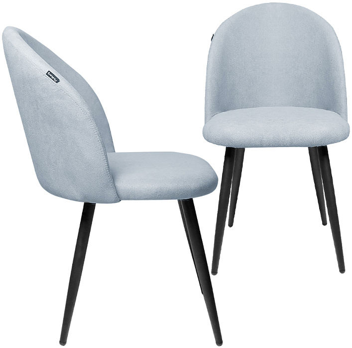 Комплект стульев Ridberg ЛОРИ Wool 2 шт. (Blue)  купить в интернет-магазине icover