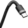 Кабель Baseus Cafule (CATKLF-GG1) USB Type C 1m (Black) купить в интернет-магазине icover
