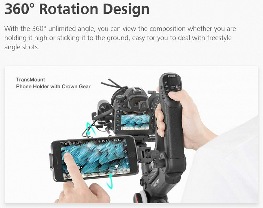 Комплект аксессуаров Zhiyun Crane 3 Lab Creator Accessories Kit (Black) купить в интернет-магазине icover