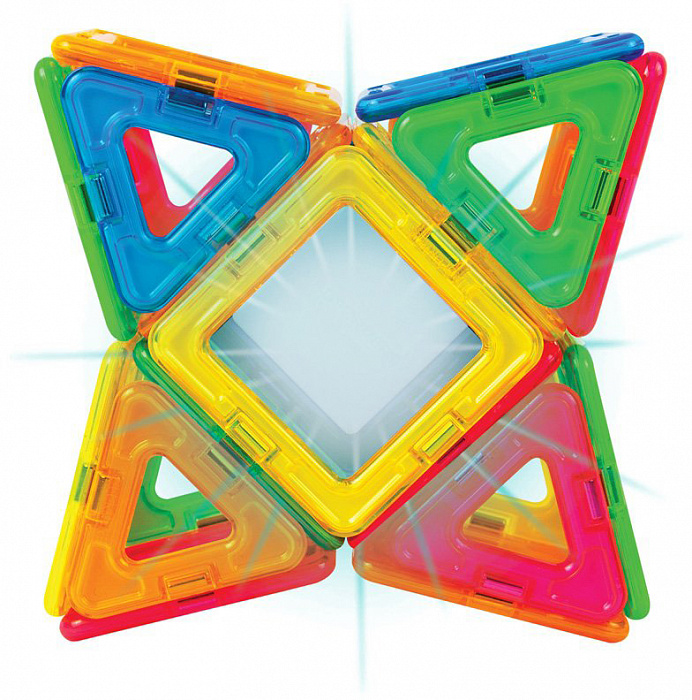 Магнитный конструктор Magformers Neon Led Set (709007) купить в интернет-магазине icover