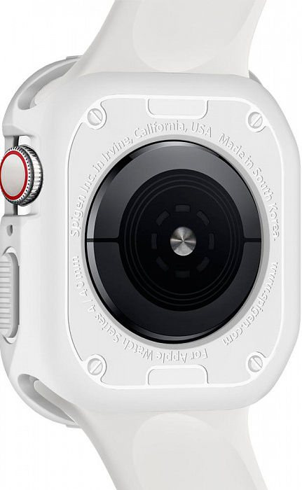 Чехол Spigen Rugged Armor (062CS24471) для Apple Watch SE/6/4 44mm (White) купить в интернет-магазине icover