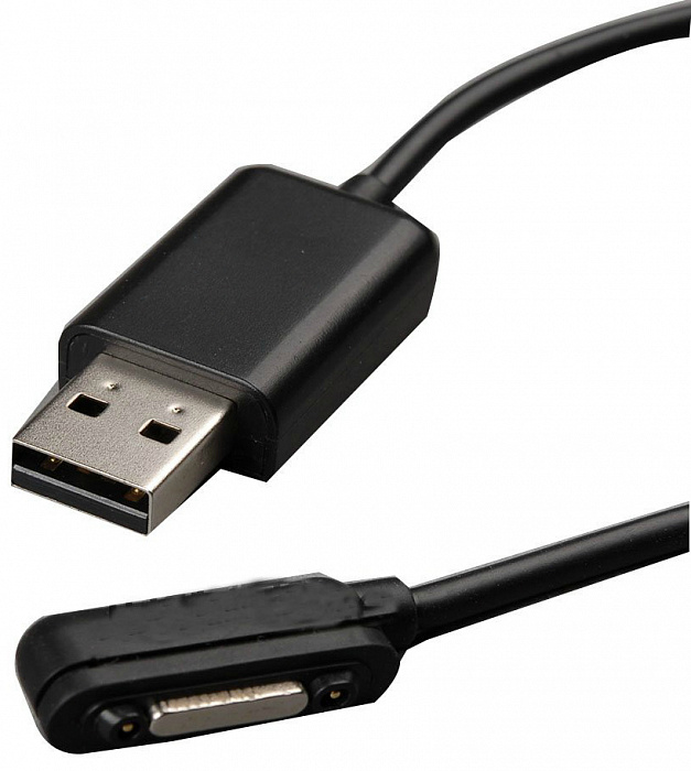 Ainy Magnetic Charging Cable - магнитный кабель для зарядки Sony Xperia Z1/Z1 mini/Z2/Z3/Z3 mini (Black) купить в интернет-магазине icover