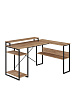 Стол компьютерный угловой лофт Ridberg TEXAS (Oak/Black) купить в интернет-магазине icover