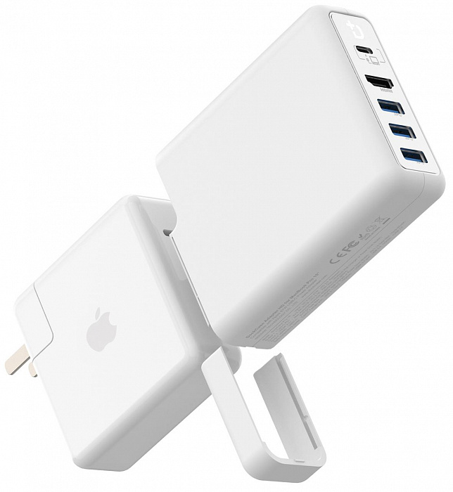 Док-станция DockCase P1 HD для MacBook Pro 15'' 2016-2018 (White) купить в интернет-магазине icover
