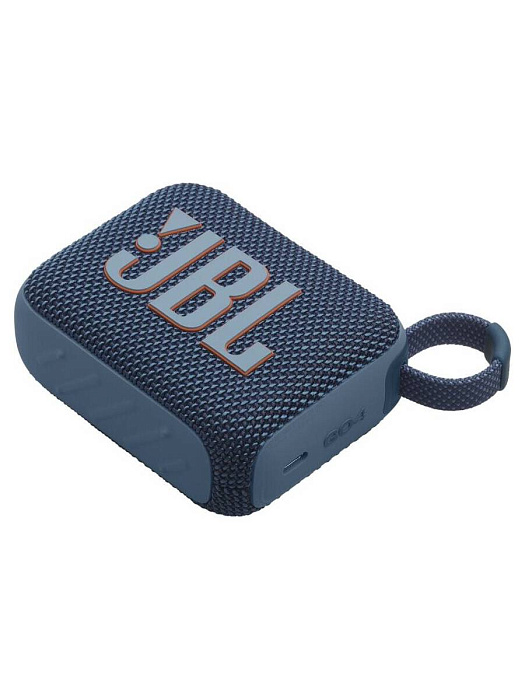 Портативная колонка JBL Go 4 (Blue) купить в интернет-магазине icover