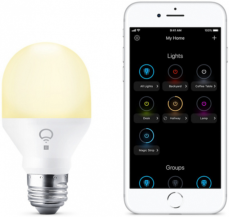 Умная лампа LIFX Mini Day & Dusk A19 E27 (L3A19MTW08E27) купить в интернет-магазине icover