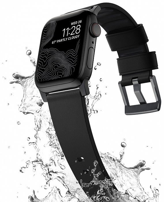 Ремешок Nomad Active Strap Pro (NM1A41BNW0) для Apple Watch 42/44 mm (Black) купить в интернет-магазине icover