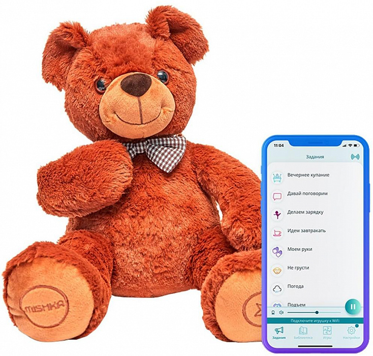 Интерактивная игрушка Умный Мишка (Brown) купить в интернет-магазине icover