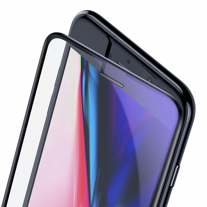 Защитное стекло Baseus Curved Glass (SGAPIPH8P-WA01) для iPhone 6 Plus/6S Plus/7 Plus/8 Plus (Black) купить в интернет-магазине icover