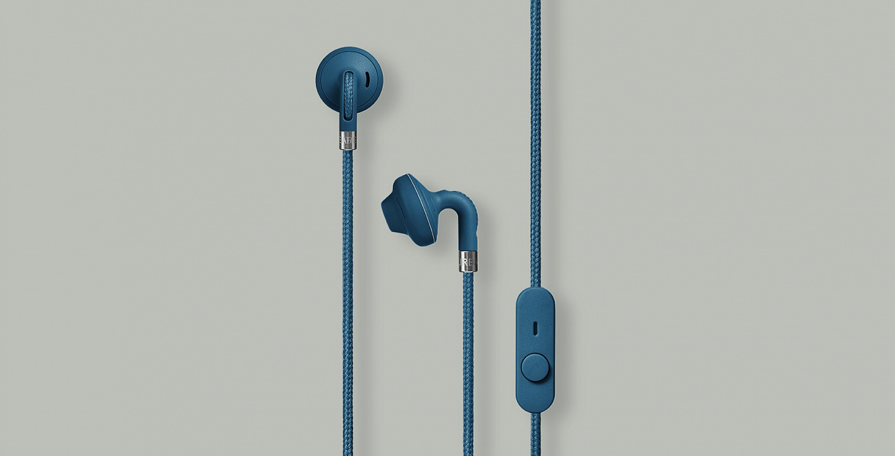 Наушники-вкладыши с микрофоном Urbanears Sumpan (Indigo) купить в интернет-магазине icover