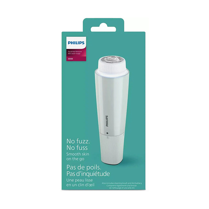 Средство для удаления волос на лице Philips Series 5000 BRR474/00 (Green) купить в интернет-магазине icover