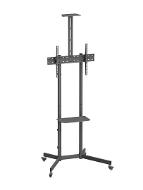 Стойка для телевизора с кронштейном Ridberg T1042T (Black) купить в интернет-магазине icover