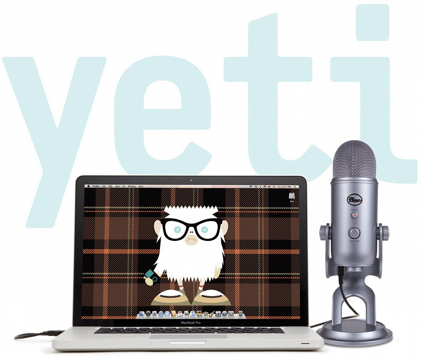 Конденсаторный микрофон Blue Microphones Yeti (Cool Grey) купить в интернет-магазине icover