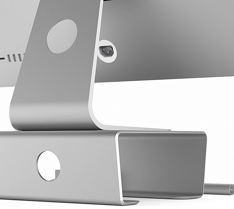 Подставка Satechi Premium Aluminum Monitor Stand B00S5DXHGI для монитора (Silver) купить в интернет-магазине icover