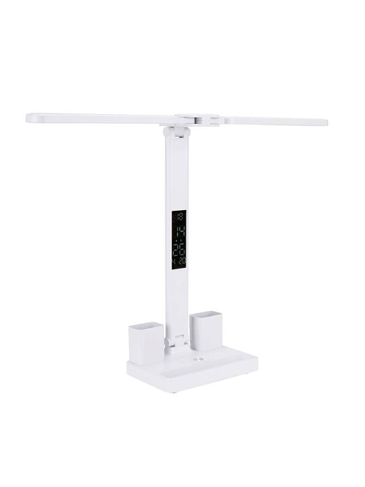 Настольная лампа с часами Ridberg LDL20-14 (White) купить в интернет-магазине icover