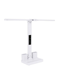 Настольная лампа с часами Ridberg LDL20-14 (White) купить в интернет-магазине icover