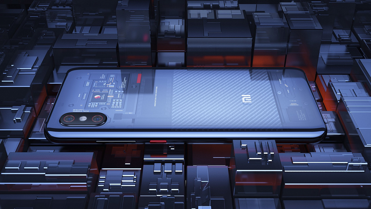 Смартфон Xiaomi Mi 8 Pro 128Gb M1807E8A (Transparent Titanium) купить в интернет-магазине icover
