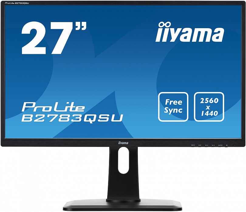 Монитор Iiyama ProLite B2783QSU-B1 TN 27'' купить в интернет-магазине icover