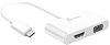 Переходник j5create JCA174 USB-C to VGA/HDMI (White) купить в интернет-магазине icover