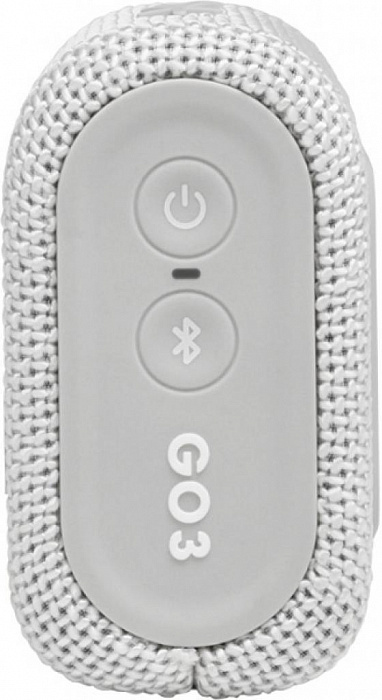 Портативная акустика JBL Go 3 (White) купить в интернет-магазине icover