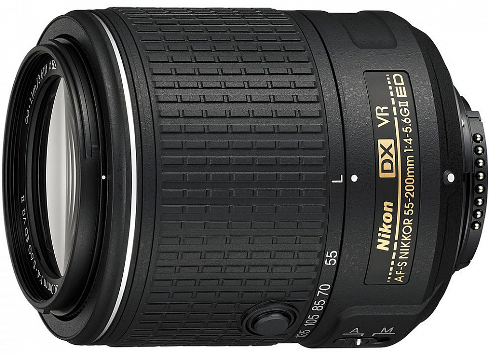 Фотоаппарат Nikon D5200 Kit (D5200 Body Black + 18-55 VR II Black + 55-200 VR II Black) купить в интернет-магазине icover