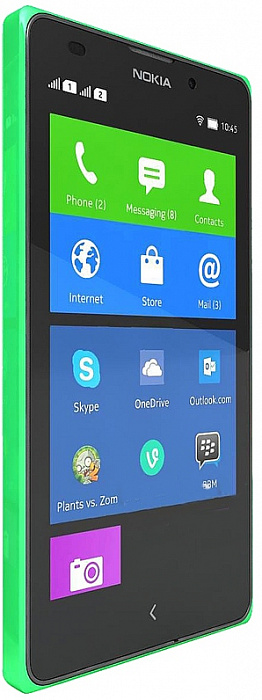 Смартфон Nokia XL Dual Sim (Green) купить в интернет-магазине icover