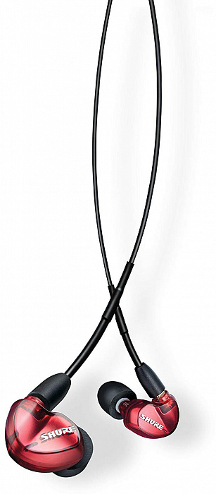 Bluetooth-наушники с микрофоном Shure SE535LTD+BT1 (Red) купить в интернет-магазине icover