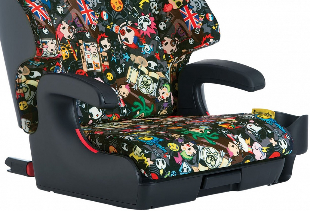 Clek Oobr Special Edition Tokidoki Booster Seat (OB11U2-TDRBB) - детское автокресло (Rebel) купить в интернет-магазине icover