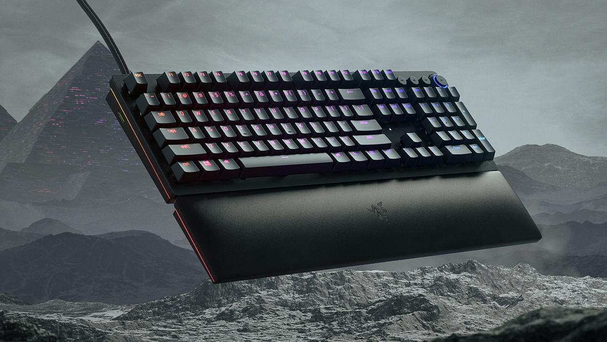 Игровая клавиатура Razer Huntsman V2 Analog RZ03-03610800-R3R1 (Black) купить в интернет-магазине icover