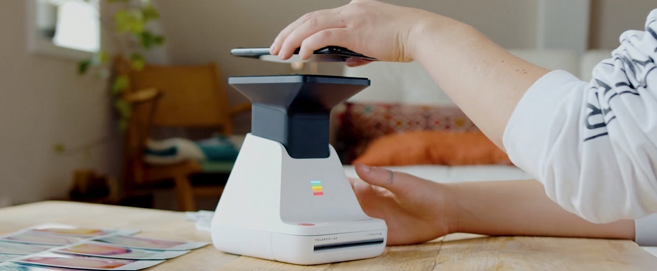 Моментальный принтер Polaroid Lab (White) купить в интернет-магазине icover