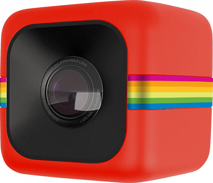 Polaroid Cube (POLC3R) - экшн-камера (Red) купить в интернет-магазине icover