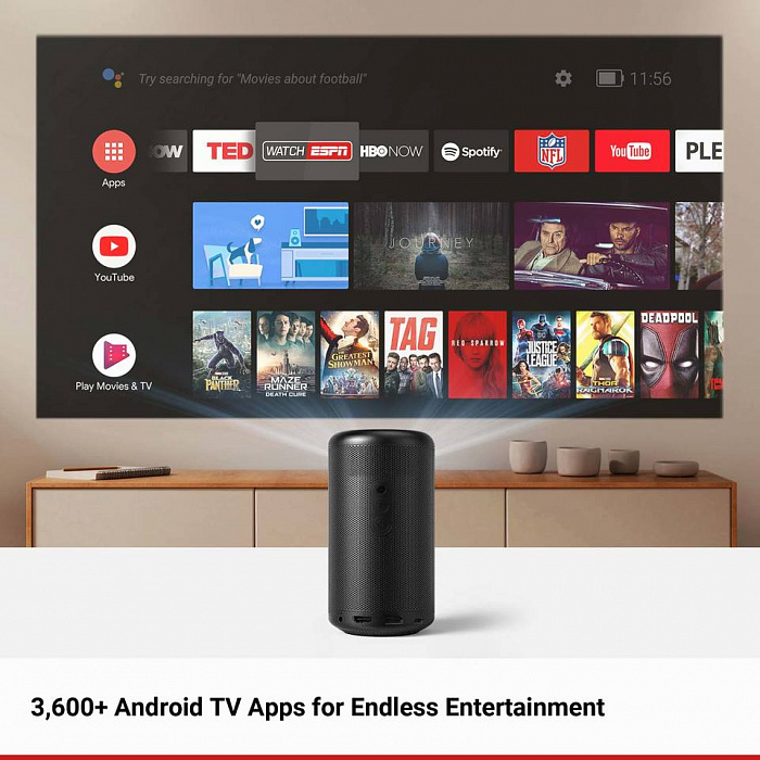 Портативный проектор Anker Nebula Capsule II (D2421G11) купить в интернет-магазине icover
