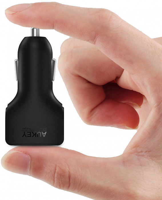 Автомобильное зарядное устройство Aukey CC-S3 (Black) купить в интернет-магазине icover