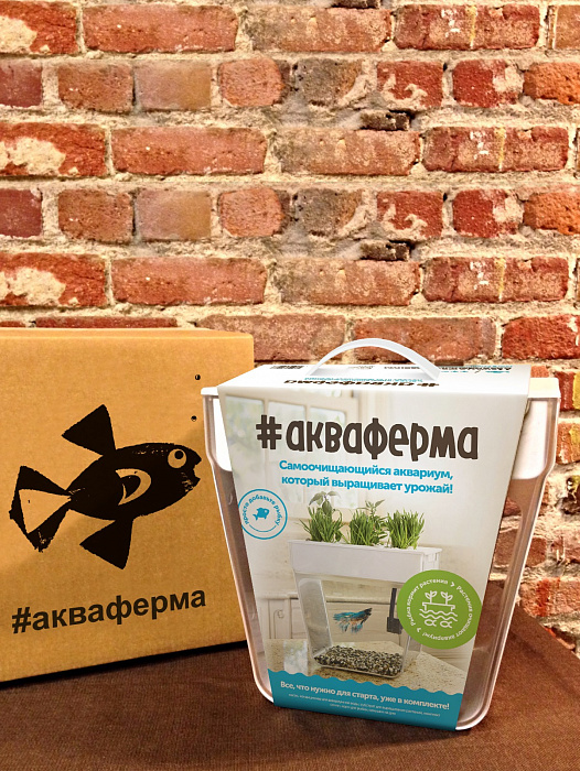 Домашняя акваферма Back To The Roots AquaFarm 2.0 купить в интернет-магазине icover