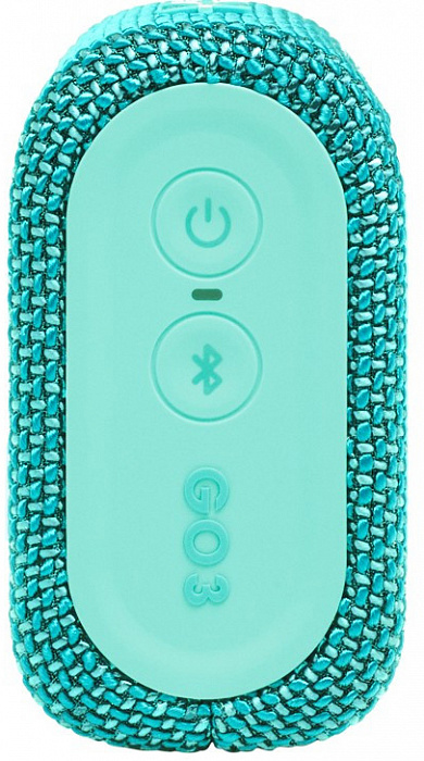 Портативная акустика JBL Go 3 (Teal) купить в интернет-магазине icover