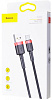 Кабель Baseus Cafule Series USB/USB-C 1m CATKLF-B91 (Red/Black) купить в интернет-магазине icover