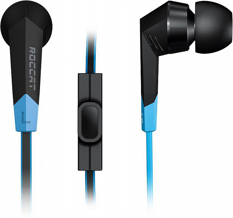 Roccat Syva (ROC-14-100) - проводная гарнитура (Black/Blue) купить в интернет-магазине icover