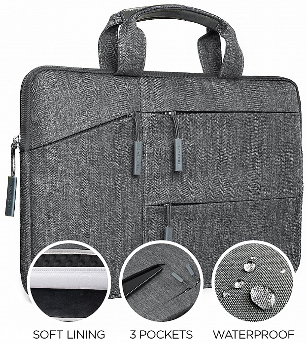 Сумка Satechi Laptop Case (ST-LTB13) для ноутбуков до 13" (Grey) купить в интернет-магазине icover