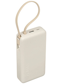 Внешний аккумулятор Xiaomi 67W Power Bank Integrated Cable (BHR08O7GL) 20000mAh (Beige) купить в интернет-магазине icover