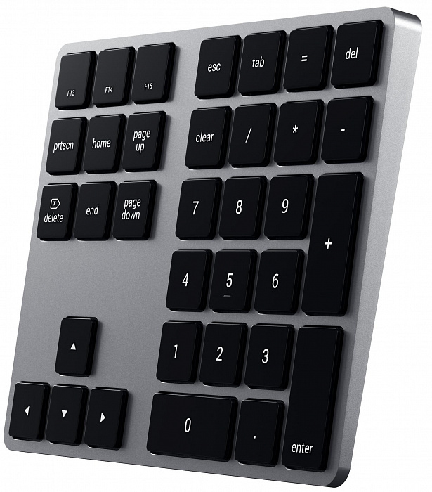 Беспроводная клавиатура Satechi Bluetooth Extended Keypad ST-XLABKM (Space Grey) купить в интернет-магазине icover