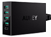 Сетевой адаптер Aukey Fast Charge Qualcomm QC 3.0 PA-Y5 (Black) купить в интернет-магазине icover