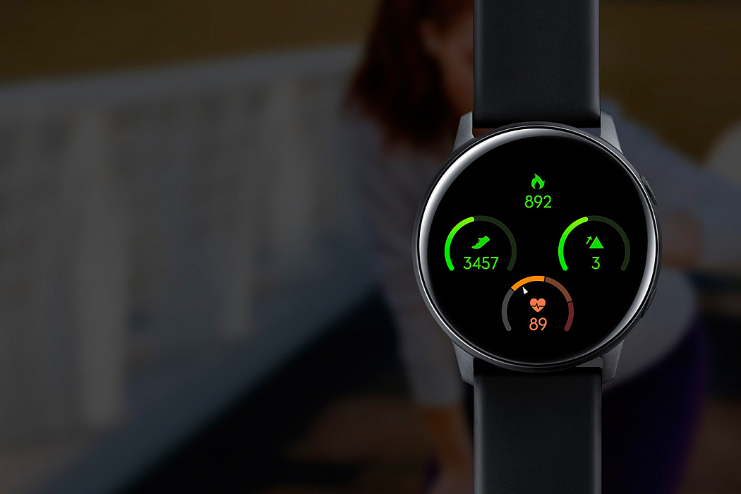 Умные часы Samsung Galaxy Watch Active SM-R500NZKASER (Black) купить в интернет-магазине icover