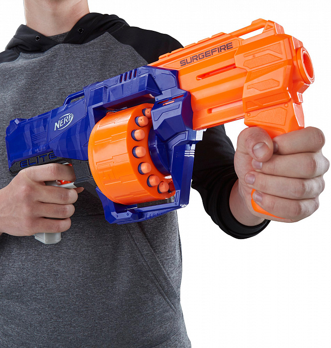 Бластер Hasbro Nerf N-Strike Elite SurgeFire (E0011) купить в интернет-магазине icover