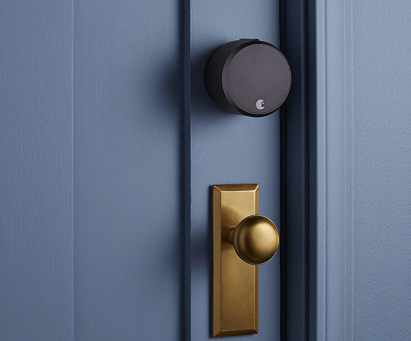 Электронный замок August Smart Lock Pro 3rd Gen (Dark Grey) купить в интернет-магазине icover
