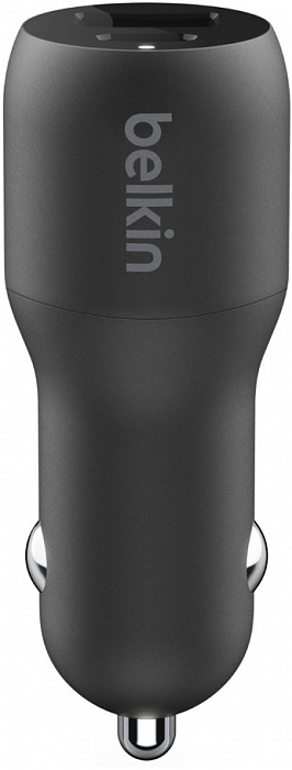 Автомобильное зарядное устройство Belkin Boost Charge 32W USB-C PD + USB-A CCB003btBK (Black) купить в интернет-магазине icover