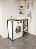 Стеллаж для стиральной машины RIDBERG COLORADO (Oak/Black) купить в интернет-магазине icover